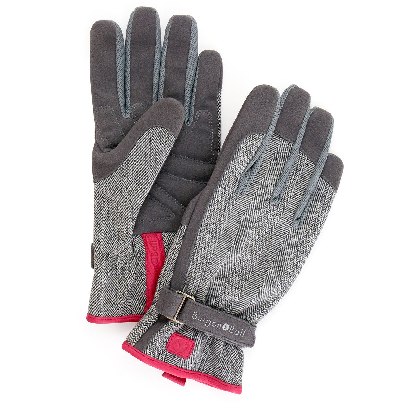 Gardening Gloves - Grey Tweed