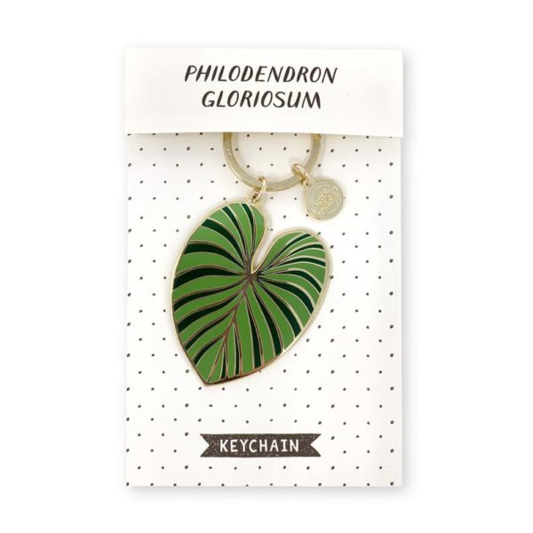 Philodendron Gloriosum - Keychain